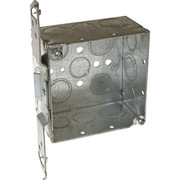 Raco Electrical Box, 30.3 cu in, Wall Box, 2 Gangs, Steel 8235